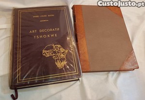 Livro Art Decoratif Tshokwe 2 volumes