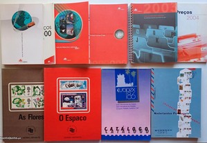 Guias dos CTT 2000 a 2004 e outras publicações filatélicas