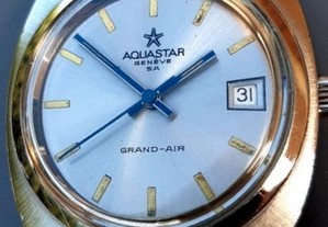 Relógio vintage Aquastar Grand Air ,lindo, coleção