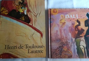 Toulouse-Lautrec + Salvador Dali , livros