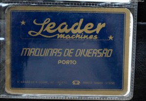 Calendário Leader machines 1986