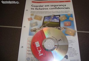 Três CD e manuais c/ truques e dicas para o seu PC