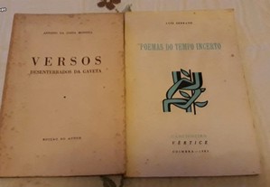 Obras de Luis Serrano e António da Costa Moreira