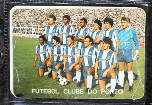 Calendário Equipa Futebol FC Porto ano 1986
