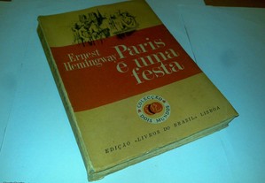 paris é uma festa (ernest hemingway) 1964 livro an