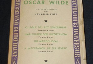 Livro Teatro de Oscar Wilde Antologias Universais