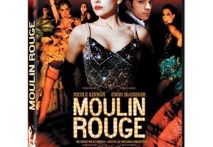 Dvd MOULIN ROUGE Filme Musical de Baz Luhrmann Nicole Kidman Ewan McGregor