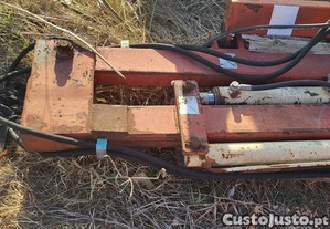 Carregador Traseiro Hidraulico Grua Para Tractor Tipo Empilhador Bigbags Alfaias Cargas Em Geral Com Varios Macacos