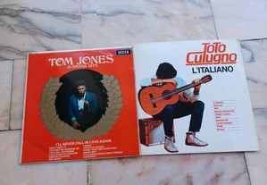 Vinil LP de Tom Jones e Toto Cotugno