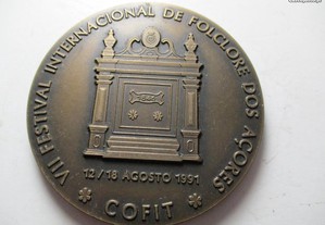 Medalha VII Festival Internacional Folclóre Açores