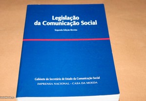 Legislação da Comunicação Social 2ª Edição Revista