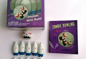 Mini kit de zombie bowling, jogo miniatura Running Press