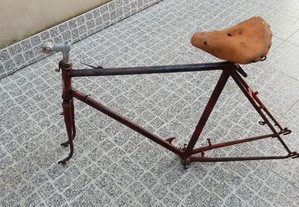 Quadro de bicicleta antigas