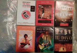 Varios DVDS Musicais