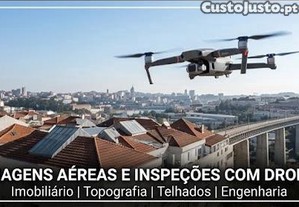 Imagens Aéreas (Drone), Fotogrametria e Inspeção de Telhados - Orçamentos Rápidos