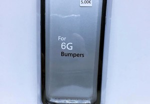 Bumper para iPhone 6 / iPhone 6S (com botões de metal)