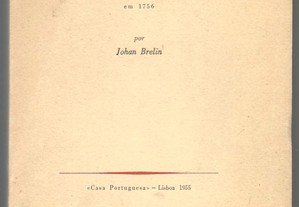 De passagem pelo Brasil e Portugal em 1756 - Johan Brelin (1955)