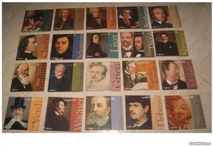 Coleção completa de 20 CDs da coleção música clássica de grandes compositores.