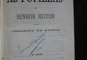 As Pupilas do Sr Reitor. Chrónica de Aldeia. Júlio