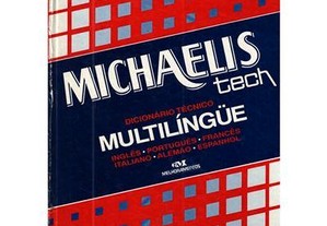 Dicionário Técnico Multilingue Michaelis Tecn - 6 idiomas