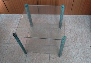 Mesa para sala de estar em vidro temperado