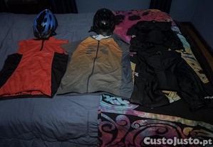 Dois equipamentos de BTT