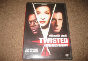 DVD "Twisted- Homicídios Ocultos" com Samuel L. Jackson