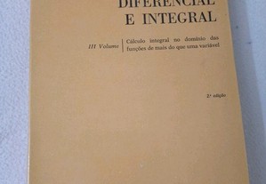 Lições de cálculo diferencial e integral (III volume) - A. Ostrowski