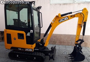 Mquina Escavadora / Giratria JCB 19C-1 (nunca usada / nova) 2 Ton.