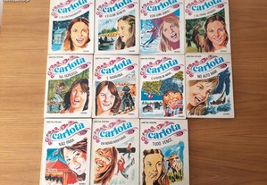 Livros da colecção Carlota (anos 80)