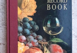 Livro de registo de vinhos
