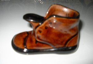 Bota / Sapato em porcelana - Miniatura