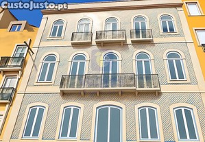 Apartamento t2 com varanda e duas frentes no empreendimento anjos 49