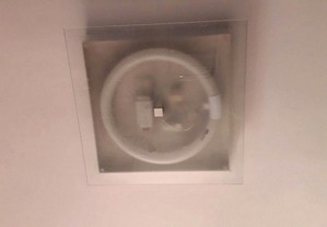 Candeeiro de tecto fluorescente lâmpada circular
