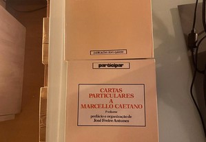 Cartas Particulares a Marcello Caetano 1º e 2º volume José Freire Antunes
