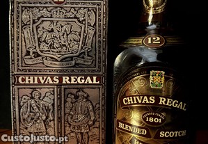 Whisky Chivas Regal 12 anos - 40% vol; 750mL