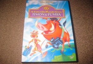 DVD "Á Volta do Mundo com Timon & Pumba"