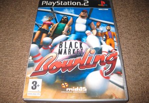 Jogo "Black Market Bowling" para a PS2/Completo!