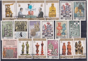Selos - Xadrez (41 selos)