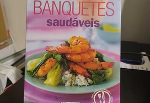 Livro Banquetes saudáveis"
