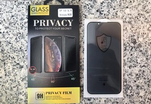 Película de vidro privacidade / Anti-Spy para iPhone 13 Mini