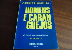 "Homens e Caranguejos" de Josué de Castro - 2ª Edição de 1974