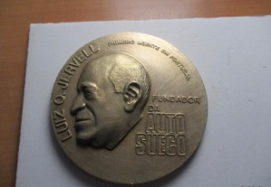 Medalha da Volvo Auto Sueco 50 Anos Em Portugal Oferta Envio Registado