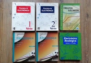 Livros sobre Eletricidade e Eletrónica