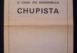 O Caso do Sonâmbulo Chupista - Luiz Pacheco - 1ª Edição, 1980 (Envio grátis)