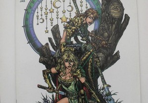 Lady Pendragon / More than Mortal " Adversaries " part 1 Image Comics bd banda desenhada