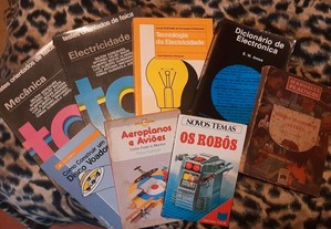 Livros electricidade / electronica impecaveis