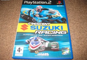 Jogo "Crescent Suzuki Racing" para PS2/Completo!