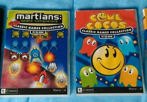 Pac Man - Tetris - Martians - Fair Strike