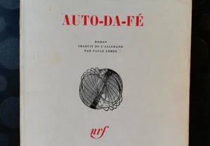 Auto-da-fé - Elias Canetti (edição em francês)